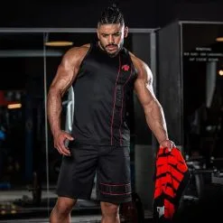 Gorilla Wear Branson Tank Top, Black/Red -butik med fitnessudstyr 901229050 R Gorilla Wear Branson Tank Top Black Red S 2 0320 2