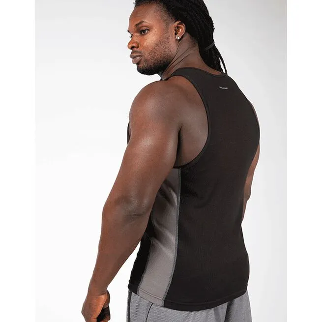 Gorilla Wear Richmond Rib Tank Top, Black/Grey 2 Gorilla Wear Richmond Rib Tank Top, Black/Grey - Billede 2