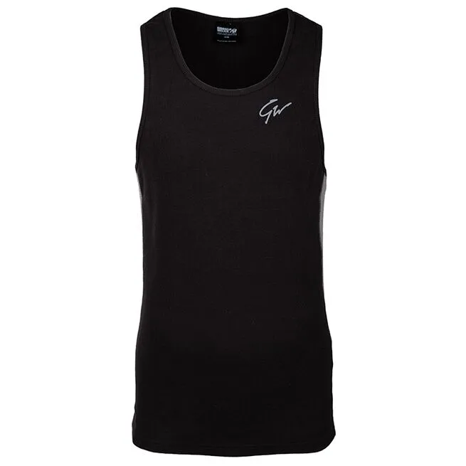 Gorilla Wear Richmond Rib Tank Top, Black/Grey 3 Gorilla Wear Richmond Rib Tank Top, Black/Grey - Billede 3
