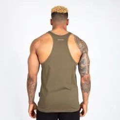 Gorilla Wear Carter Stretch Tank Top, Army Green 31 Gorilla Wear Carter Stretch Tank Top, Army Green -butik med fitnessudstyr 901304000R Gorilla Wear Carter Stretch Tank Top army green 03 0921 1