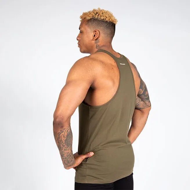 Gorilla Wear Carter Stretch Tank Top, Army Green 2 Gorilla Wear Carter Stretch Tank Top, Army Green - Billede 2