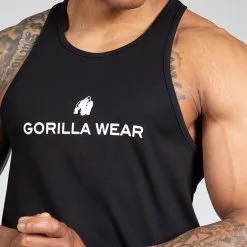 Gorilla Wear Carter Stretch Tank Top, Black -butik med fitnessudstyr 901309000R Gorilla Wear Carter Stretch Tank Top black 03 0921 1