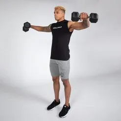 Gorilla Wear Sorrento Sleeveless T-Shirt, Black -butik med fitnessudstyr 901319000R Gorilla Wear Sorrento Sleeveless T Shirt black 04 0921