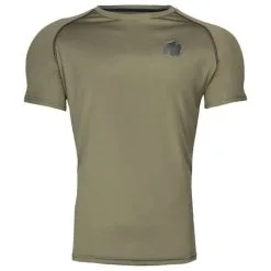 Gorilla Wear Performance Tee, Army Green -butik med fitnessudstyr 90515409r performance tshirt armygreen 1