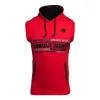 Gorilla Wear Melbourne SL Hooded T-Shirt, Red