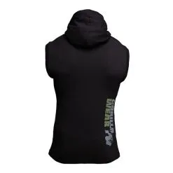 Gorilla Wear Melbourne S/L Hooded T-Shirt, Black -butik med fitnessudstyr 905169000r melbourne s l hooded t shirt black 1
