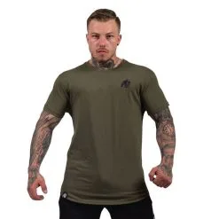 Gorilla Wear Detroit T-Shirt, Black -butik med fitnessudstyr 905294000r detroit t shirt army green 1