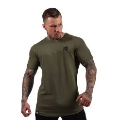 Gorilla Wear Detroit T-Shirt, Black -butik med fitnessudstyr 905294000r detroit t shirt army green 6