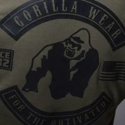 Gorilla Wear Detroit T-Shirt, Black -butik med fitnessudstyr 905294000r detroit t shirt army green 7