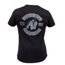 Gorilla Wear Detroit T-Shirt, Black -butik med fitnessudstyr 905299000r detroit t shirt black 2 1