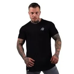 Gorilla Wear Detroit T-Shirt, Black -butik med fitnessudstyr 905299000r detroit t shirt black 4 1