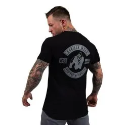 Gorilla Wear Detroit T-Shirt, Black -butik med fitnessudstyr 905299000r detroit t shirt black 6 1