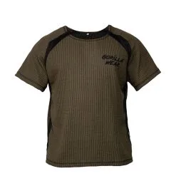 Gorilla Wear Augustine Old School Work Out Top, Grey -butik med fitnessudstyr 905414091R Gorilla Wear Augustine Old School Work Out Top Army Green 07 0321