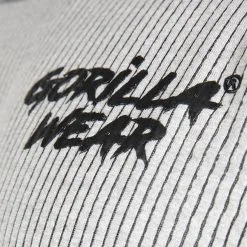 Gorilla Wear Augustine Old School Work Out Top, Grey -butik med fitnessudstyr 905418001R Gorilla Wear Augustine Old School Work Out Top Grey 06 0321