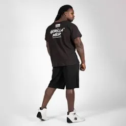 Gorilla Wear Augustine Old School Work Out Top, Grey -butik med fitnessudstyr 905419001R Gorilla Wear Augustine Old School Work Out Top Black 06 0321