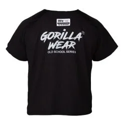 Gorilla Wear Augustine Old School Work Out Top, Grey -butik med fitnessudstyr 905419001r augustine old school work out top black 2