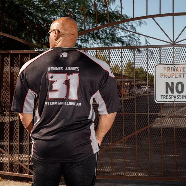 Gorilla Wear Athlete T-Shirt 2.0 Dennis James, Black/Grey 7 Gorilla Wear Athlete T-Shirt 2.0 Dennis James, Black/Grey - Billede 7