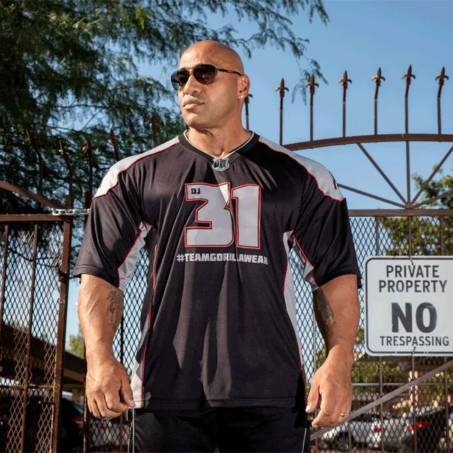 Gorilla Wear Athlete T-Shirt 2.0 Dennis James, Black/Grey 6 Gorilla Wear Athlete T-Shirt 2.0 Dennis James, Black/Grey - Billede 6