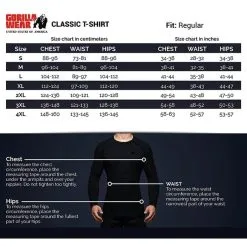 Gorilla Wear Classic T-Shirt, Black 28 Gorilla Wear Classic T-Shirt, Black -butik med fitnessudstyr 905531000R Gorilla Wear Classic T Shirt feb21 1