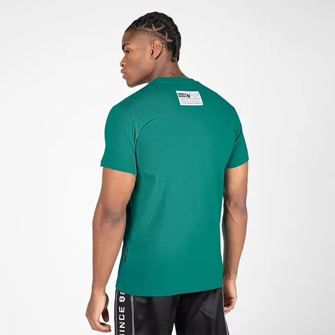 Gorilla Wear Classic T-Shirt, Teal Green 2 Gorilla Wear Classic T-Shirt, Teal Green - Billede 2