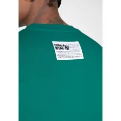 Gorilla Wear Classic T-Shirt, Teal Green 8 Gorilla Wear Classic T-Shirt, Teal Green -butik med fitnessudstyr 905534400R Gorilla Wear Classic T Shirt Teal Green 04 mars23