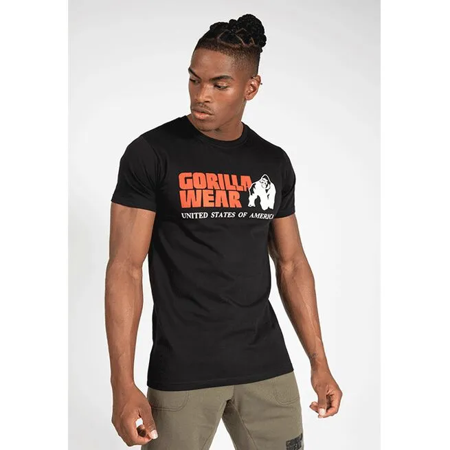 Gorilla Wear Classic T-Shirt, Black 1 Gorilla Wear Classic T-Shirt, Black