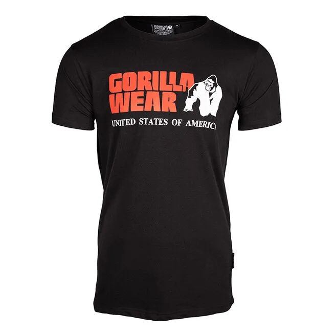 Gorilla Wear Classic T-Shirt, Black 3 Gorilla Wear Classic T-Shirt, Black - Billede 3