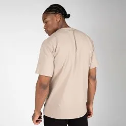 Gorilla Wear Dover Oversized T-shirt, Black -butik med fitnessudstyr 90554120R Gorilla Wear Dover Oversized T shirt Beige 02 0821 2