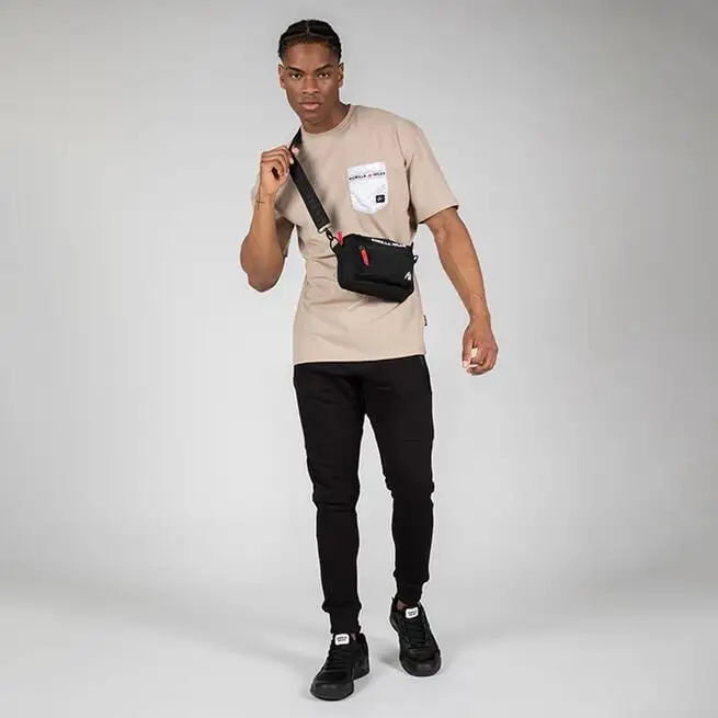 Gorilla Wear Dover Oversized T-shirt, Beige 11 Gorilla Wear Dover Oversized T-shirt, Beige - Billede 11