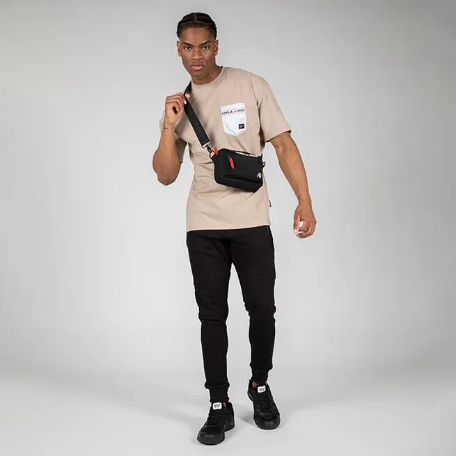 Gorilla Wear Dover Oversized T-shirt, Beige 3 Gorilla Wear Dover Oversized T-shirt, Beige - Billede 3