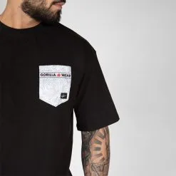 Gorilla Wear Dover Oversized T-shirt, Black -butik med fitnessudstyr 90554900R Gorilla Wear Dover Oversized T shirt Black 03 0821 1