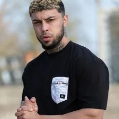 Gorilla Wear Dover Oversized T-shirt, Black -butik med fitnessudstyr 90554900R Gorilla Wear Dover Oversized T shirt Black 09 0821 1