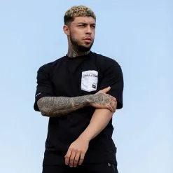 Gorilla Wear Dover Oversized T-shirt, Black -butik med fitnessudstyr 90554900R Gorilla Wear Dover Oversized T shirt Black 10 0821 1