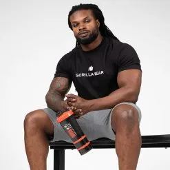 Gorilla Wear Davis T-Shirt, Black -butik med fitnessudstyr 905579000R Gorilla Wear Davis T Shirt black 04 0921