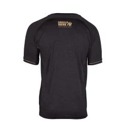 Gorilla Wear Fremont T-Shirt, Black/Gold -butik med fitnessudstyr 905589220R Fremont T Shirt black gold 10 0921