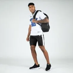 Gorilla Wear San Mateo T-Shirt, White/Blue -butik med fitnessudstyr 905611030R Gorilla Wear San Mateo T Shirt White Blue 04 0922