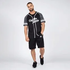 Gorilla Wear 82 Baseball Jersey, Black