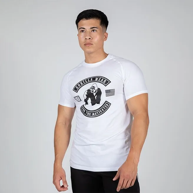 Gorilla Wear Tulsa T-Shirt, White, S 1 Gorilla Wear Tulsa T-Shirt, White, S