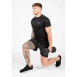 Gorilla Wear Washington T-Shirt, Black -butik med fitnessudstyr 905729000R Gorilla Wear Washington T Shirt Black 04 mars23