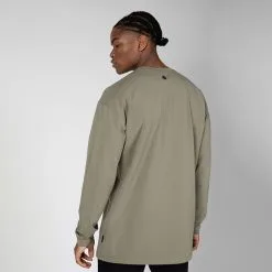 Gorilla Wear Boise Oversized Long Sleeve, Army Green 40 Gorilla Wear Boise Oversized Long Sleeve, Army Green -butik med fitnessudstyr 90607409R Gorilla Wear Boise Oversized Long Sleeve Army Green 02 0821 1