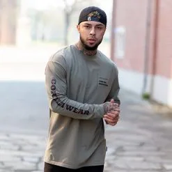 Gorilla Wear Boise Oversized Long Sleeve, Black 65 Gorilla Wear Boise Oversized Long Sleeve, Black -butik med fitnessudstyr 90607409R Gorilla Wear Boise Oversized Long Sleeve Army Green 12 0821 2