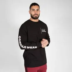 Gorilla Wear Boise Oversized Long Sleeve, Army Green 48 Gorilla Wear Boise Oversized Long Sleeve, Army Green -butik med fitnessudstyr 90607900R Gorilla Wear Boise Oversized Long Sleeve Black 01 0821