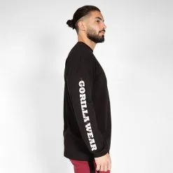 Gorilla Wear Boise Oversized Long Sleeve, Black 47 Gorilla Wear Boise Oversized Long Sleeve, Black -butik med fitnessudstyr 90607900R Gorilla Wear Boise Oversized Long Sleeve Black 03 0821 2
