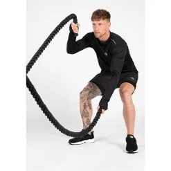 Gorilla Wear Washington Long Sleeve, Black -butik med fitnessudstyr 906099000R Gorilla Wear Washington Long Sleeve Black 06 mars23