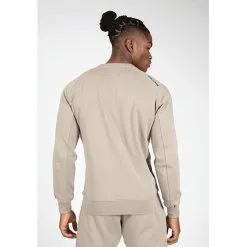 Gorilla Wear Newark Sweater, Beige -butik med fitnessudstyr 907171200R Gorilla Wear Newark Sweater beige 03 mars21 2
