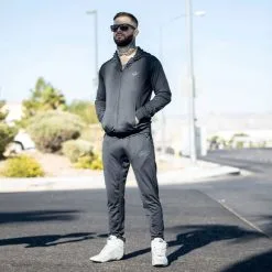 Gorilla Wear Glendo Jacket, Light Grey -butik med fitnessudstyr 908158990R Gorilla Wear Glendo Jacket Anthracite juli20 07