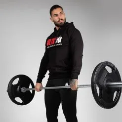 Gorilla Wear Classic Hoodie, Black -butik med fitnessudstyr 90820900R Gorilla Wear Classic Hoodie Black 06 0422