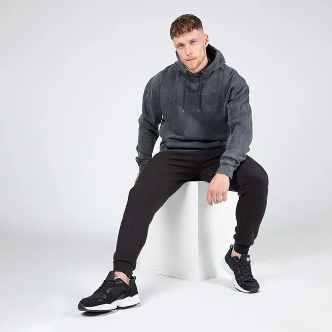 Gorilla Wear Crowley Oversized Men's Hoodie, Washed Grey 9 Gorilla Wear Crowley Oversized Men's Hoodie, Washed Grey - Billede 9