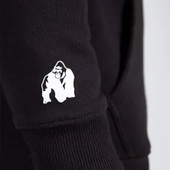 Gorilla Wear Crowley Oversized Men's Hoodie, Black -butik med fitnessudstyr 908249000R Gorilla Wear Crowley Oversized Mens Hoodie Black 04 0922