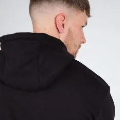 Gorilla Wear Crowley Oversized Men's Hoodie, Black -butik med fitnessudstyr 908249000R Gorilla Wear Crowley Oversized Mens Hoodie Black 06 0922